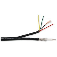 Koaxiální kabel RG59 s oddělitelným kabelem 4x0.5mm