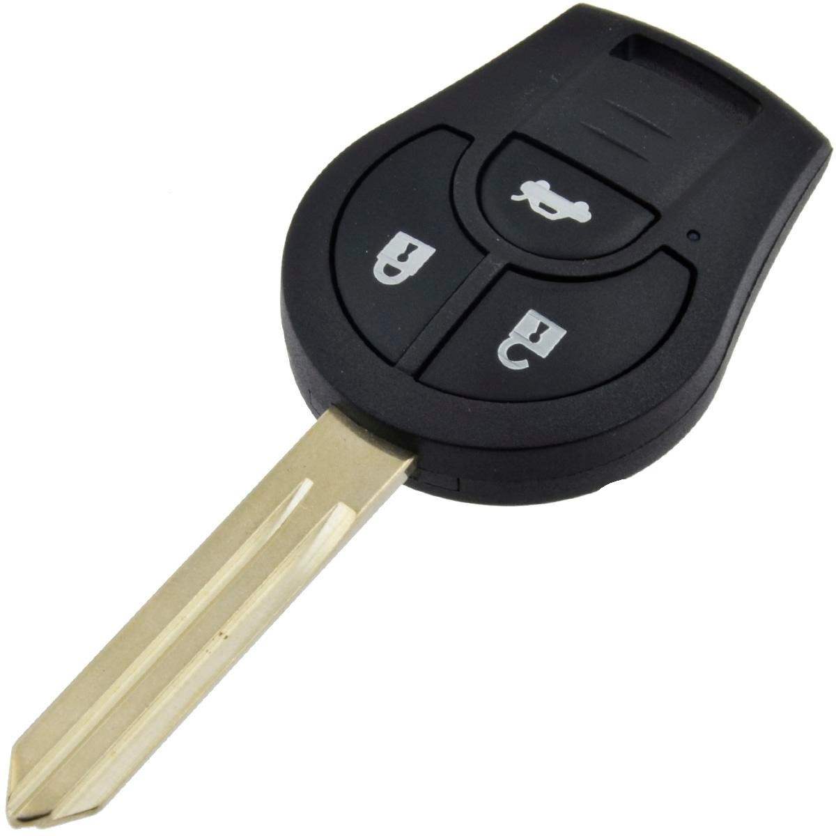 Náhradní obal klíče Nissan, 3-tl. NI111